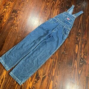 Revolt S Y2K Overalls Blue Wide Leg Denim